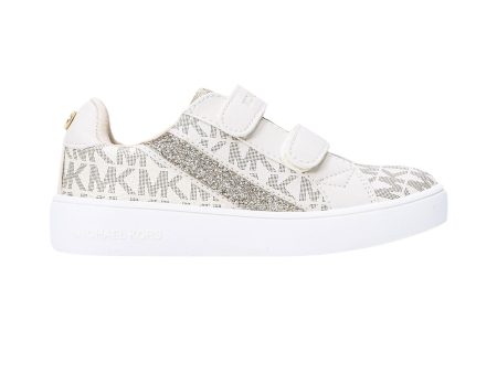 Michael Kors Kids JEM SLADE H&L Velcro Closure Sneakers For Discount