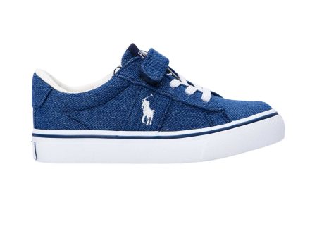 Polo Ralph Lauren Kids Baby Boy s Blue Sneaker Sale