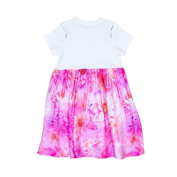 Escada Kids Girl s Ivory & Pink Dress Sale