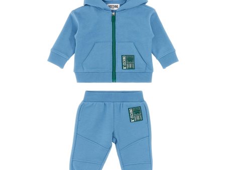 Moschino Kids Baby Boy s Blue Jogging Suit Online now