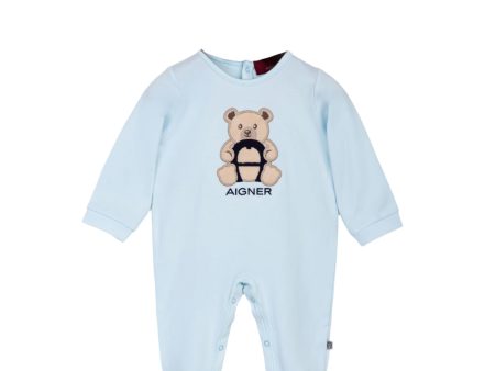 Aigner Kids New Born Set of Sleepsuit & Hat Sale