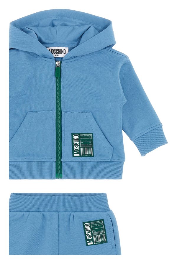 Moschino Kids Baby Boy s Blue Jogging Suit Online now