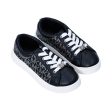 Michael Kors Kids JEM Monogram Low Top Sneakers Cheap