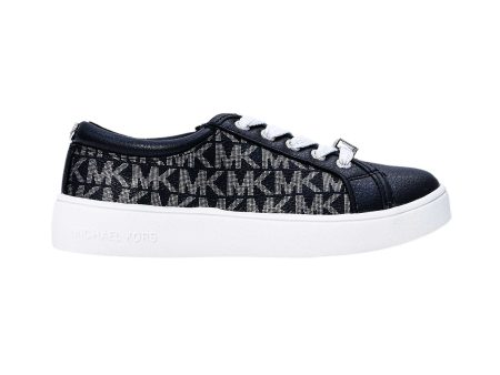 Michael Kors Kids JEM Monogram Low Top Sneakers Cheap