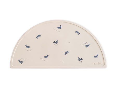 Mushie Kids Silicone Placemat Whales: A Playful and Practical Dining Essential Online