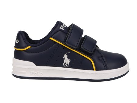 Polo Ralph Lauren Kids Boy s Navy Logo Trainer Cheap