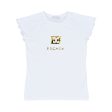 Escada Kids  Girls  T-Shirt With Golden Escada Logo & brand Name Discount