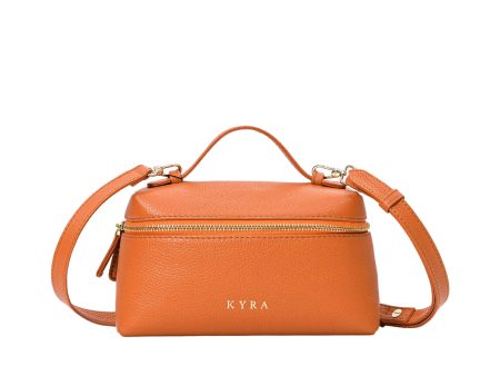 Kyra Women s  Picco Cow Handbags Orange Online now