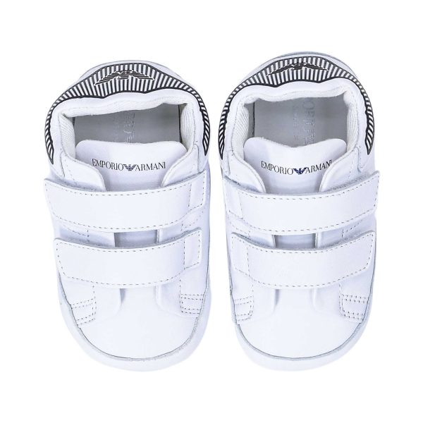 Emporio Armani Kids Sneakers White & Pink 19 AW23 - XLX005-XCC75 Online Hot Sale