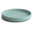 Mushie Kids Classic Silicone Suction Plate Cambridge Blue: A Stay-Put Solution for Mess-Free Mealtimes Online Sale