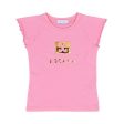 Escada Kids  Girls  T-Shirt With Golden Escada Logo & brand Name Discount