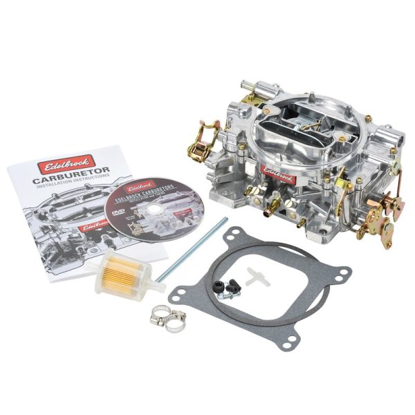 Edelbrock Carburetor Performer Series 4-Barrel 600 CFM Manual Choke Satin Finish Sale