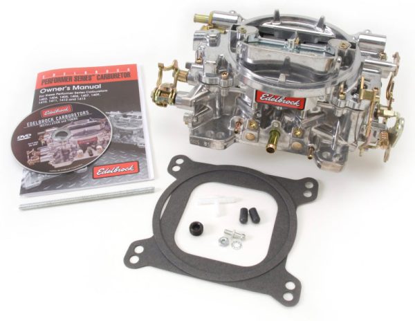 Edelbrock Carburetor Performer Series 4-Barrel 600 CFM Manual Choke Satin Finish Sale