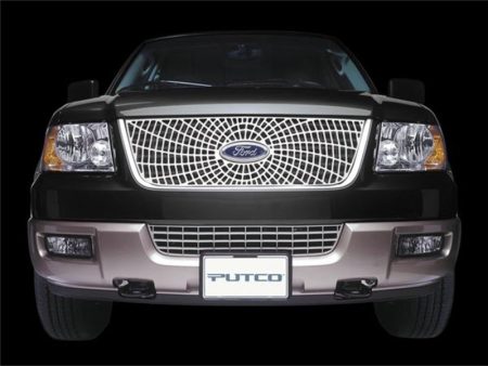 Putco 07-14 Yukon Yukon XL Liquid Spider Web Grilles Discount