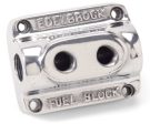 Edelbrock Polished Fuel Block Dual Carb Online Sale