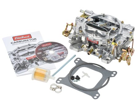 Edelbrock Carburetor Performer Series 4-Barrel 800 CFM Manual Choke Satin Finish Online now