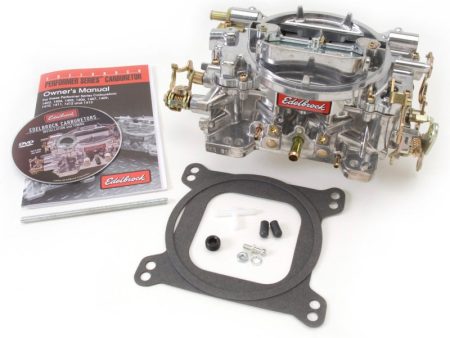 Edelbrock Carburetor Performer Series 4-Barrel 500 CFM Manual Choke Satin Finish For Discount